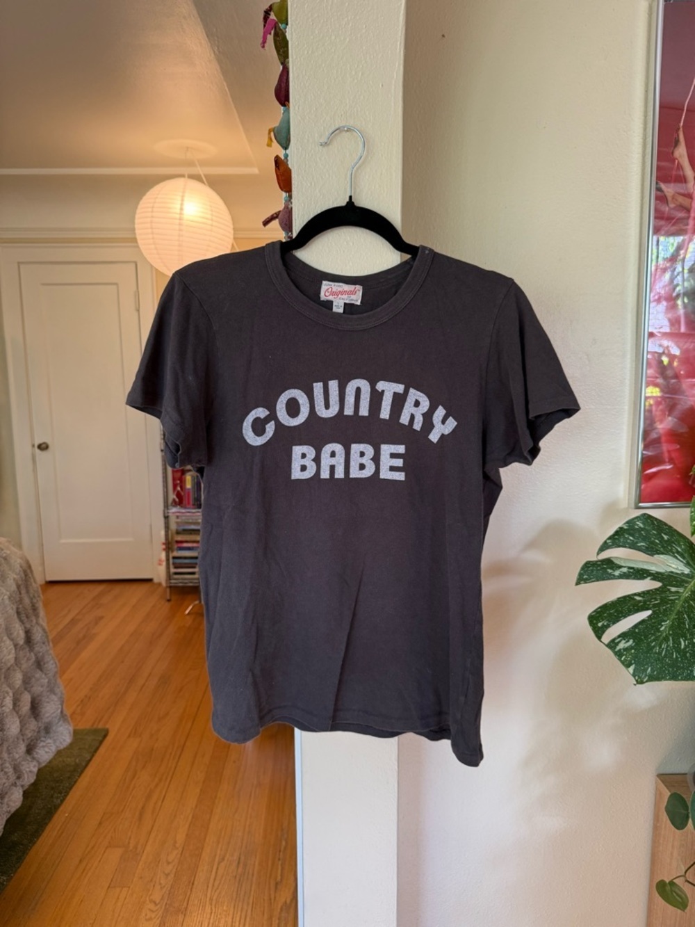 Vintage Y2K Country Baby Tee Shirt